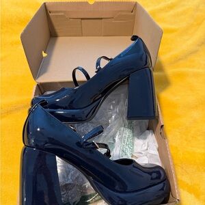 Platform black Women's Heels